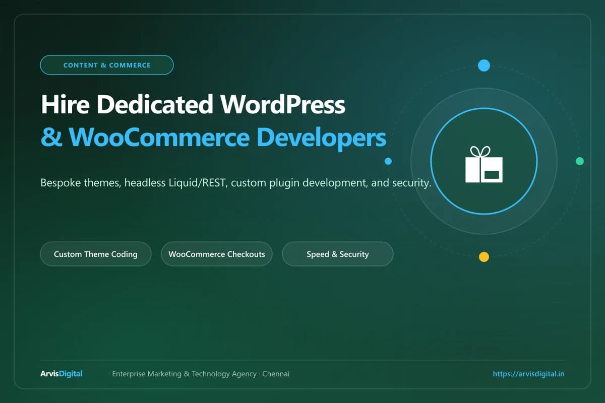 Hire Dedicated WordPress & WooCommerce Specialists