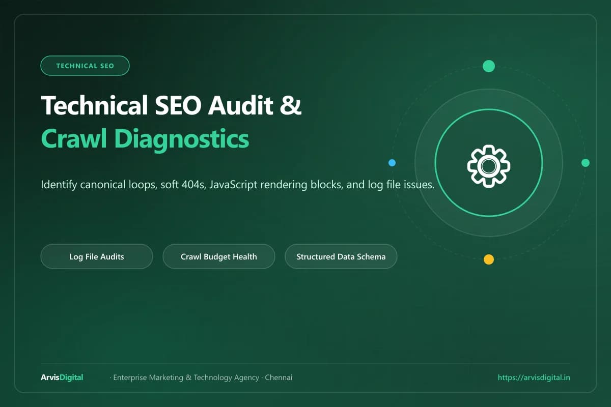 Comprehensive Crawl Budget, Canonical & Core Web Vitals Audits